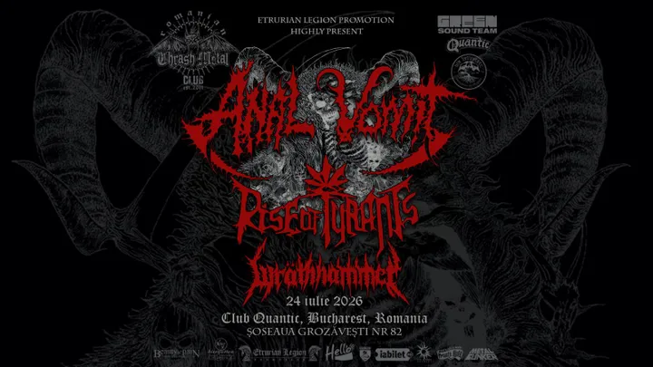 Anal Vomit, Rise Of Tyrants & Wräthhammer