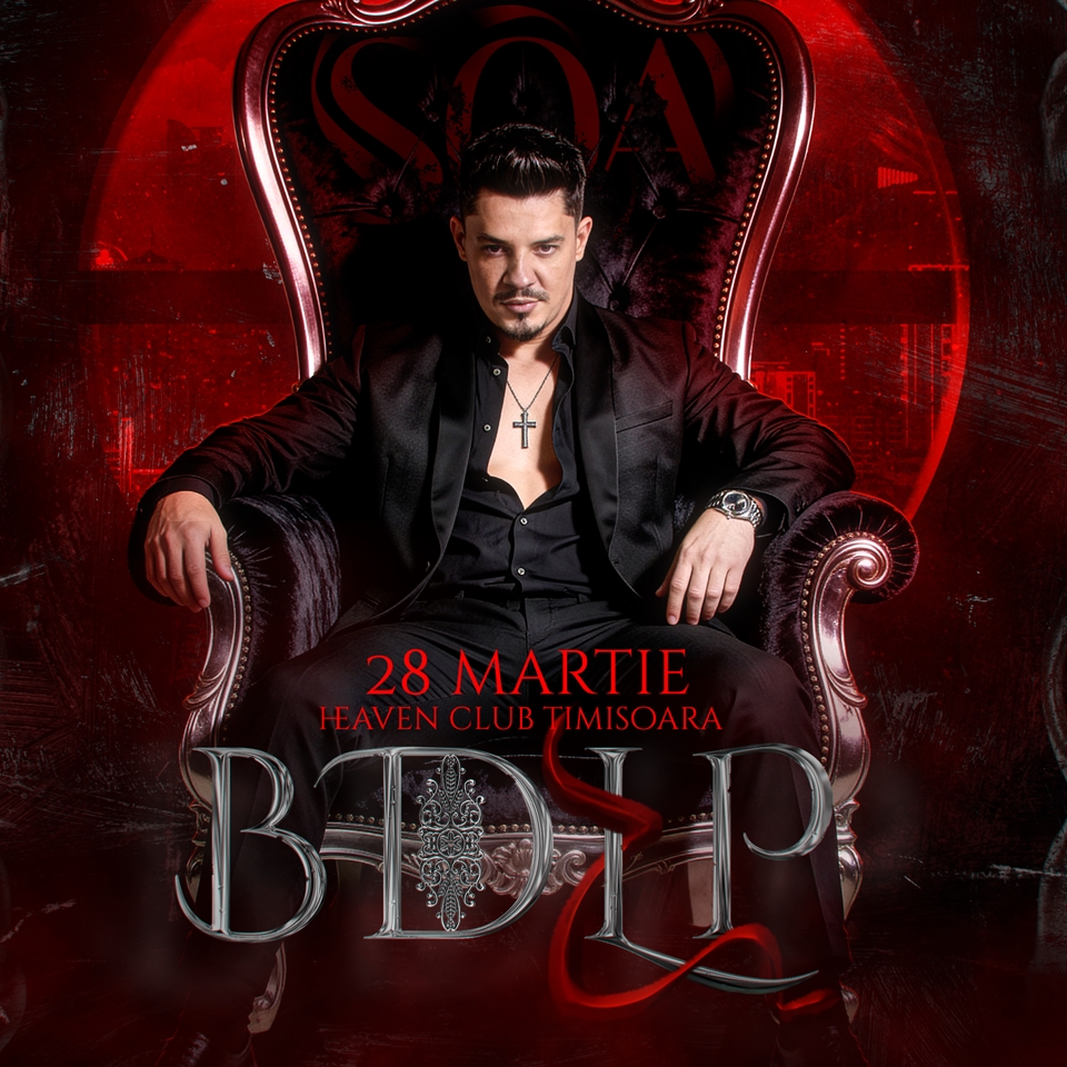 Bogdan DLP x Heaven Timişoara by SOA Events 28.03.2026 | Bilete