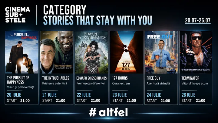 Cinema sub stele: Stories That Stay With You Week