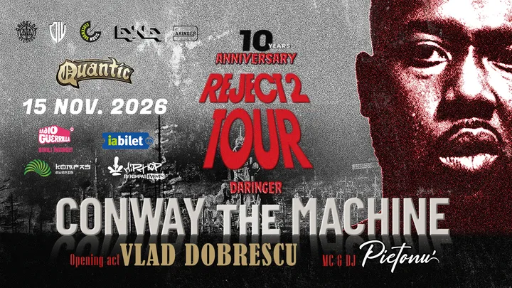 Conway the Machine - 10 years reject 2 tour