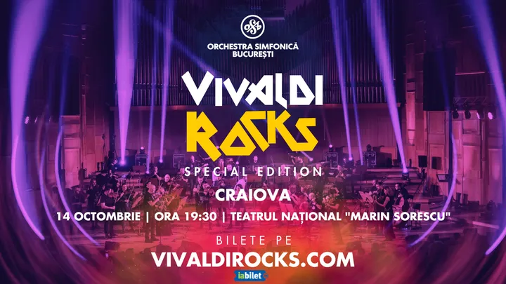 Craiova: Vivaldi Rocks - Orchestra Simfonică București