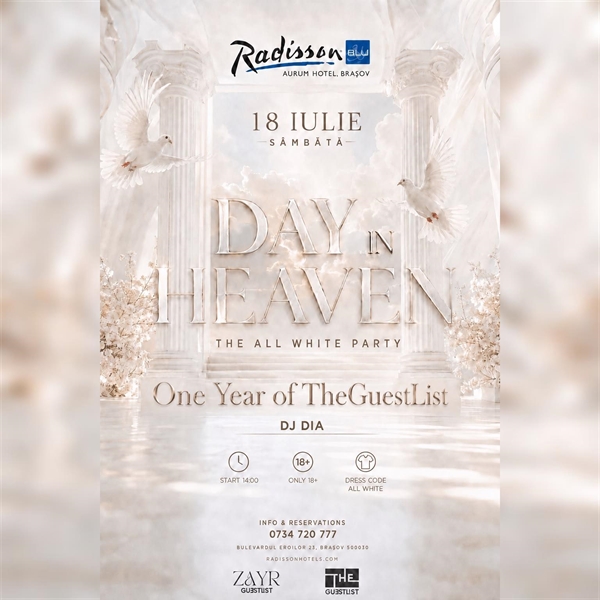 DAY IN HEAVEN - One Year of TheGuestlist - Day Party - Radisson Blu