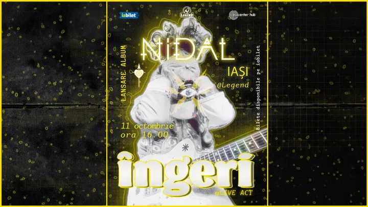 Iasi: Concert Nidal • Lansare de album: "Îngeri"