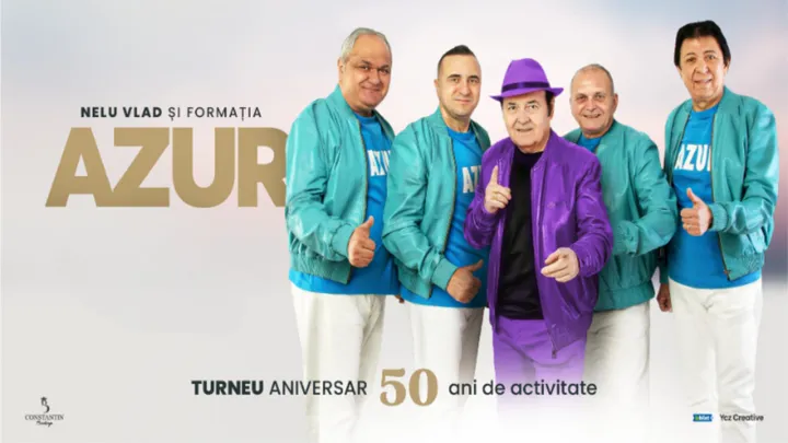 Pitesti: Nelu Vlad si Formatia Azur - Turneu Aniversar “50”