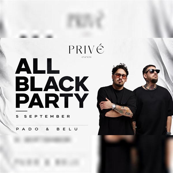 PRIVÉ EVENTS | THE BLACK PARTY