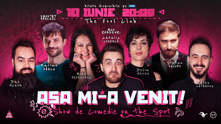 The Fool: Așa mi-a venit! | Show de comedie on the spot