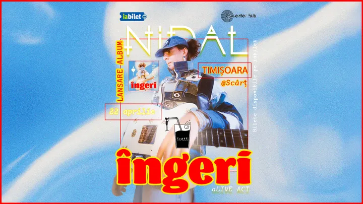 Timisoara: Concert Nidal • Lansare de album: "Îngeri"